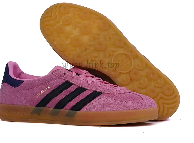 PK GOD Adidas Gazelle Indoor pink Black RETAIL MATERIALS READY TO SHIP