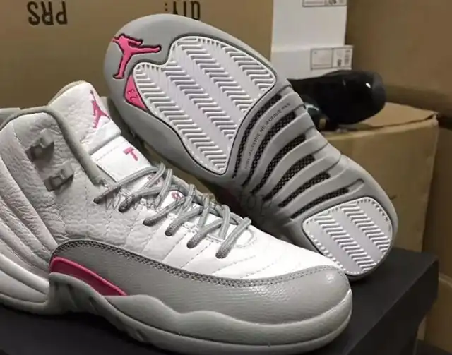 Authentic Air Jordan 12 GS “Vivid Pink”