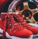 Authentic Air Jordan 11 Grym Red Bull