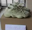 God Yeezy 500 Salt EE7287 retail sample version ready