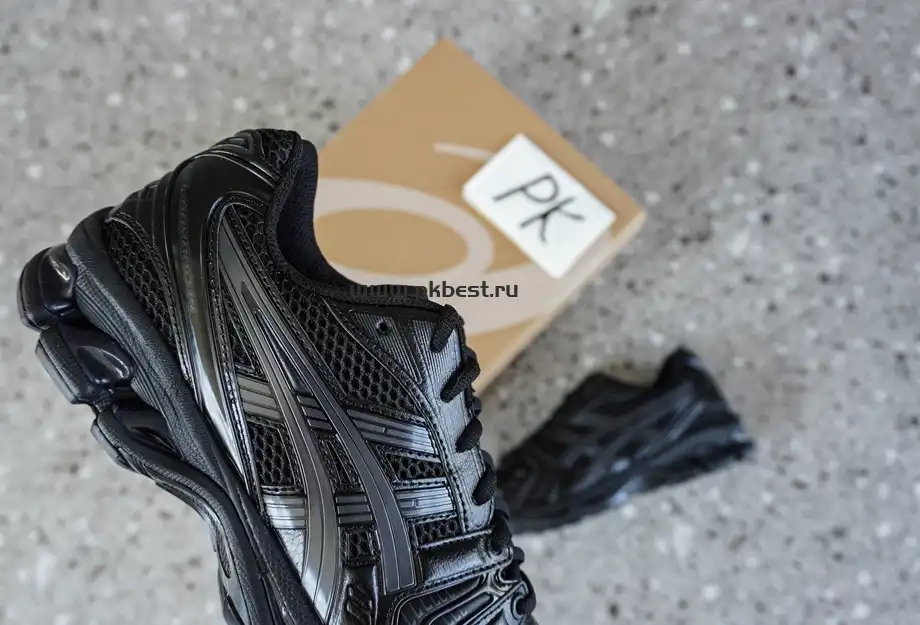 PK GOD Gel-Kayano 14 All black RETAIL MATERIALS READY TO SHIP $125.00