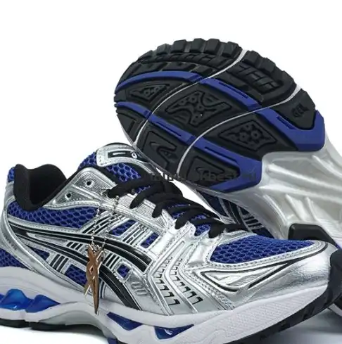 PK GOD Asics Gel-Kayano 14  Y2K  Black, white and silver RETAIL MATERIALS READY TO