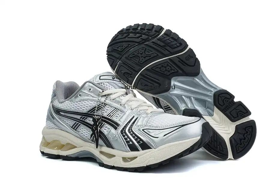 PK GOD JJJJound x ASICS Gel Kayano 14 Silver black RETAIL MATERIALS READY TO SHIP