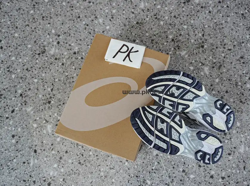 PK GOD Asics Gel-Kayano 14 White black silver RETAIL MATERIALS READY TO SHIP