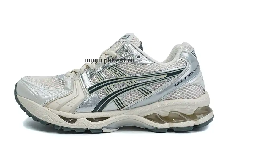 PK GOD GEL-Kayano 14 “Birch Dark Pewter” sneakers RETAIL MATERIALS READY TO SHIP