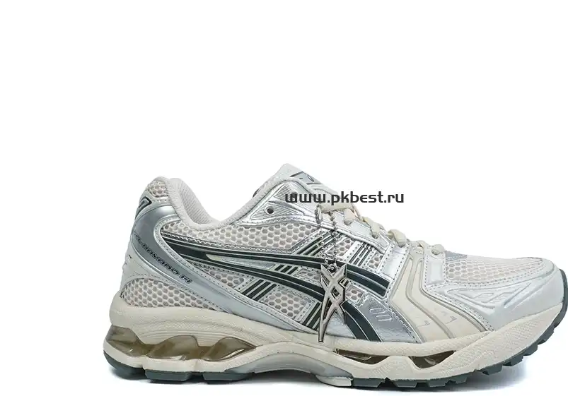 PK GOD GEL-Kayano 14 “Birch Dark Pewter” sneakers RETAIL MATERIALS READY TO SHIP