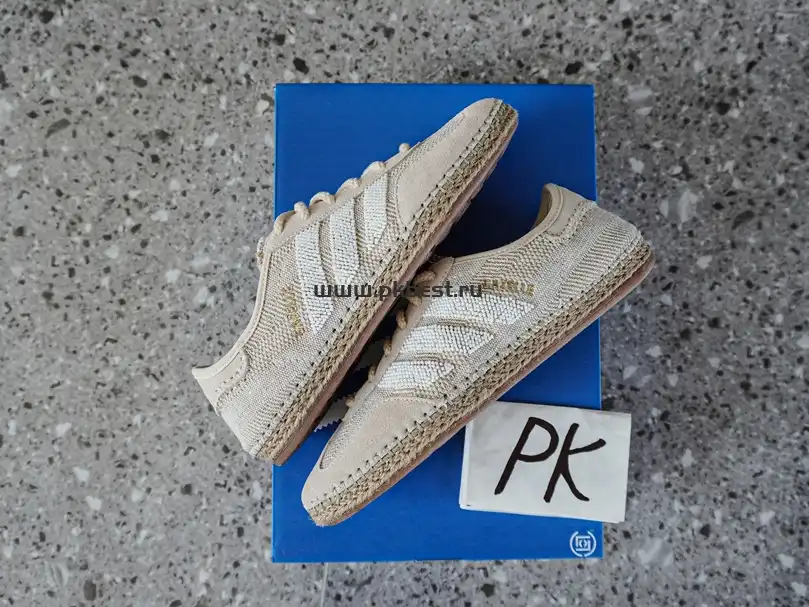 PK GOD CLOT x adidas originals GAZELLE “HALO IVORY”cream-coloured RETAIL MATERIALS READY TO SHIP