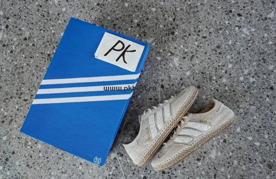 PK GOD CLOT x adidas originals GAZELLE “HALO IVORY”cream-coloured RETAIL MATERIALS READY TO SHIP