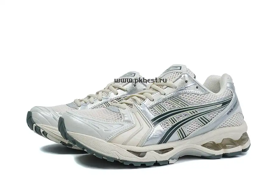 PK GOD GEL-Kayano 14 “Birch Dark Pewter” sneakers RETAIL MATERIALS READY TO SHIP