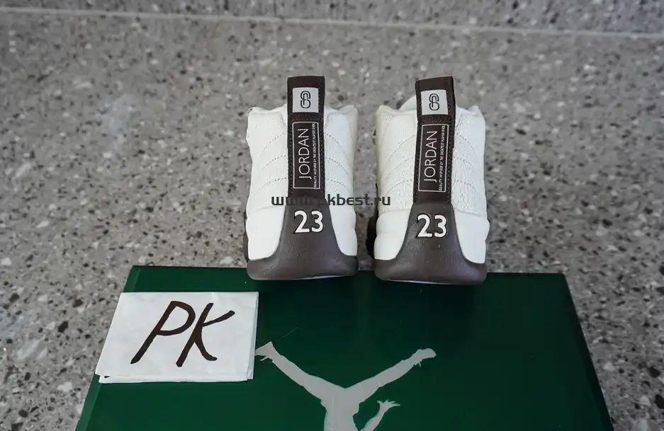 PK GOD SoleFly x Jordan Air Jordan 12 White and black RETAIL MATERIALS READY TO SHIP