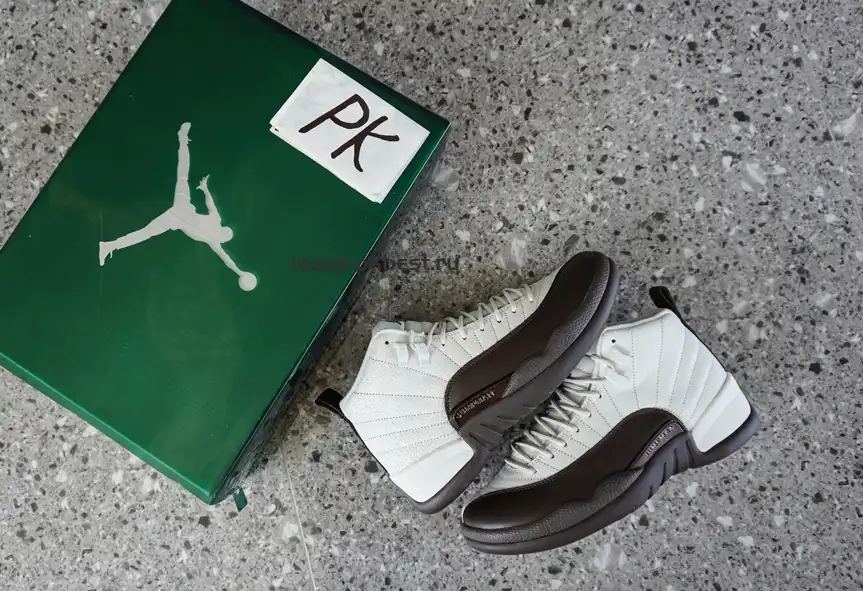 PK GOD SoleFly x Jordan Air Jordan 12 White and black RETAIL MATERIALS READY TO SHIP