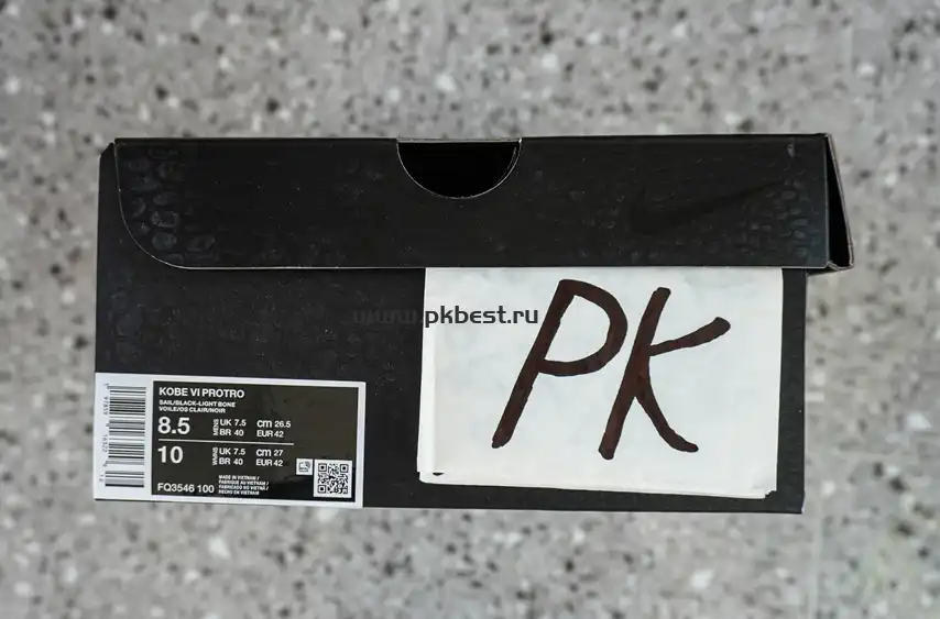 PK GOD Nike Kobe 6 Protro “Sail” Releases Spring 2025 RETAIL MATERIALS READY TO SHIP