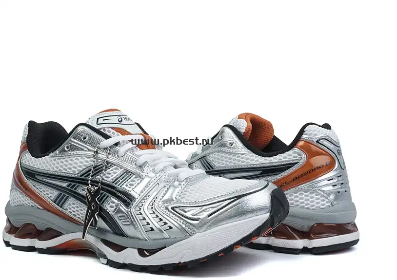 PK GOD ASICS Gel-Kayano 14 White Piquant Orange RETAIL MATERIALS READY TO SHIP