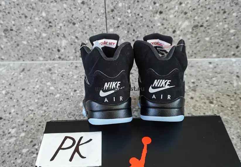 PK GOD Jordan Air Jordan 5 Retro Black Metallic RETAIL MATERIALS READY TO SHIP