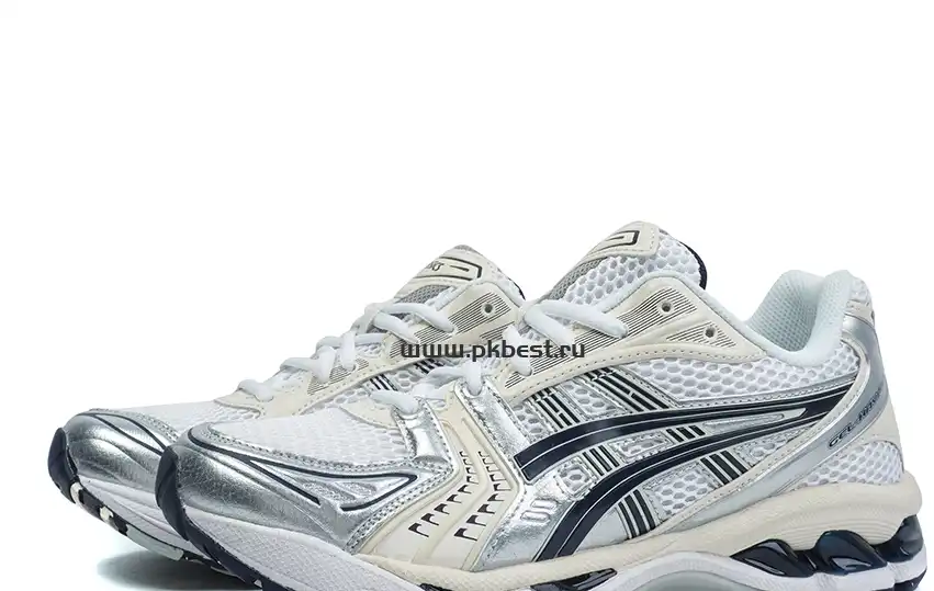 PK GOD ASICS Gel Kayano 14 White Midnight RETAIL MATERIALS READY TO SHIP