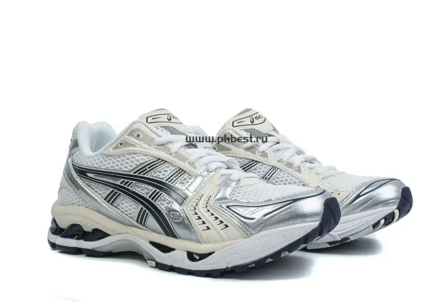 PK GOD ASICS Gel Kayano 14 White Midnight RETAIL MATERIALS READY TO SHIP