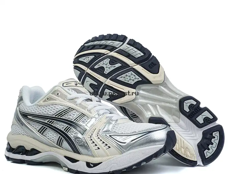 PK GOD ASICS Gel Kayano 14 White Midnight RETAIL MATERIALS READY TO SHIP