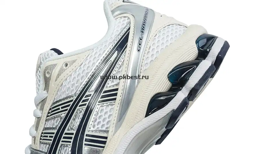 PK GOD ASICS Gel Kayano 14 White Midnight RETAIL MATERIALS READY TO SHIP