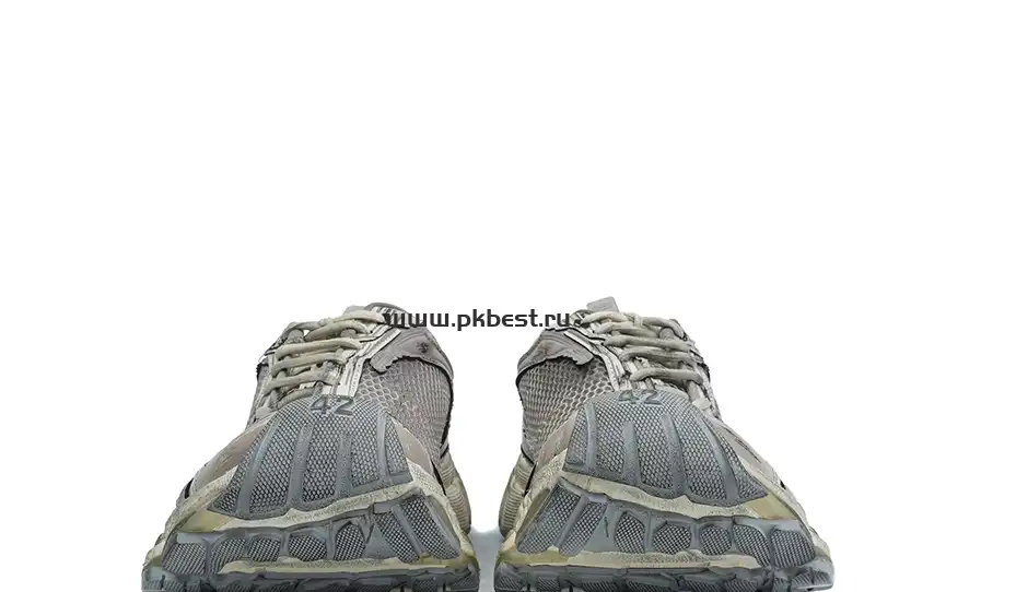 PK GOD BALENCIAGA Stapler distressed mesh and rubber sneakers RETAIL MATERIALS READY TO SHIP