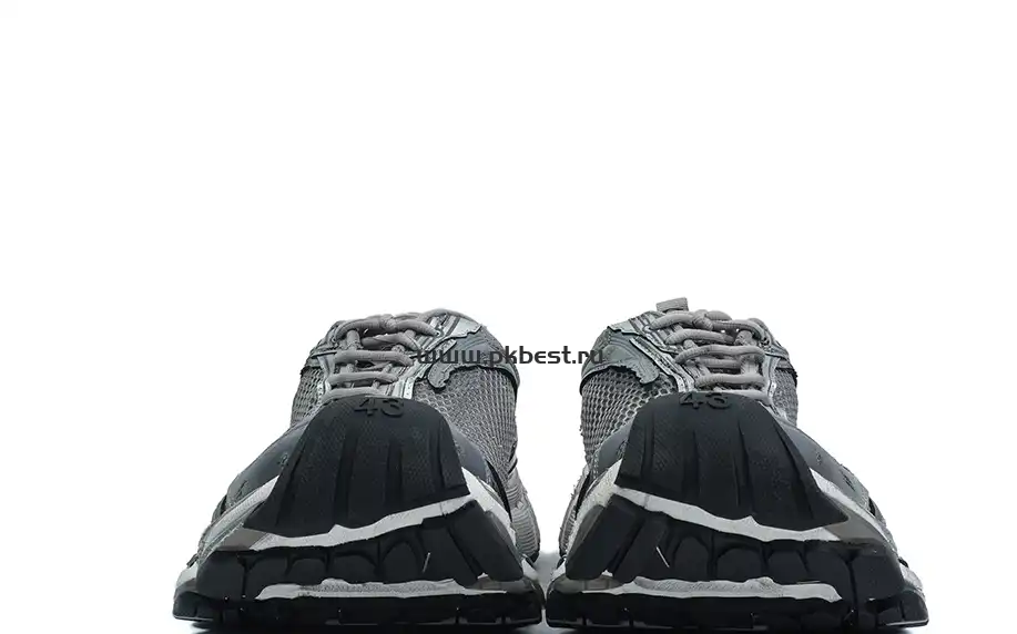 PK GOD Balenciaga Stapler shoes round head lace-up low top grey RETAIL MATERIALS READY TO SHIP