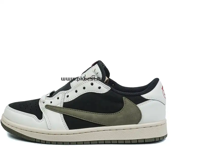 PK5.0 Jordan 1 Retro Low OG SP Travis Scott 4.0 Olive RETAIL MATERIALS READY TO SHIP