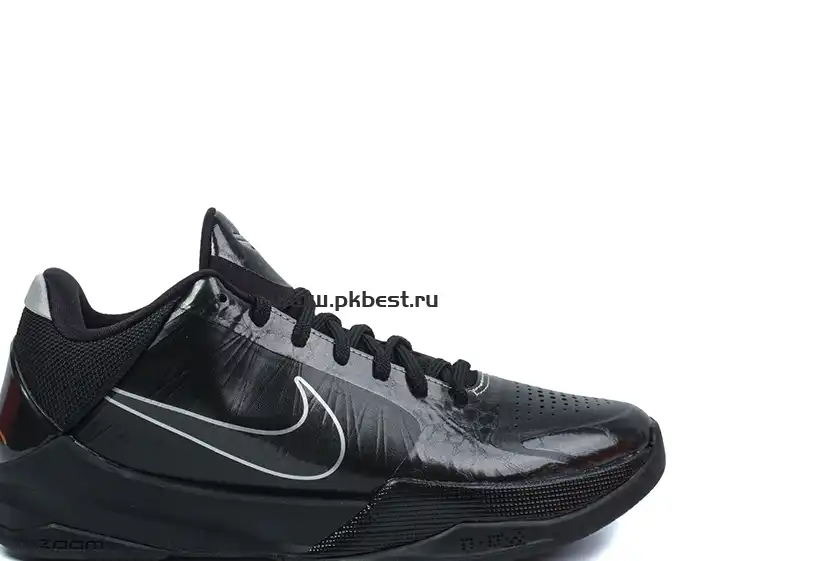 PK GOD Nike Zoom Kobe 5 Black Out RETAIL MATERIALS READY TO SHIP