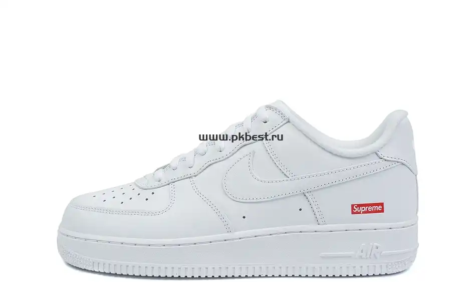 PK God Nike Air Force 1 Low Supreme White RETAIL MATERIALS READY TO SHIP