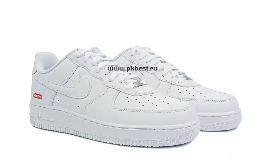 PK God Nike Air Force 1 Low Supreme White RETAIL MATERIALS READY TO SHIP