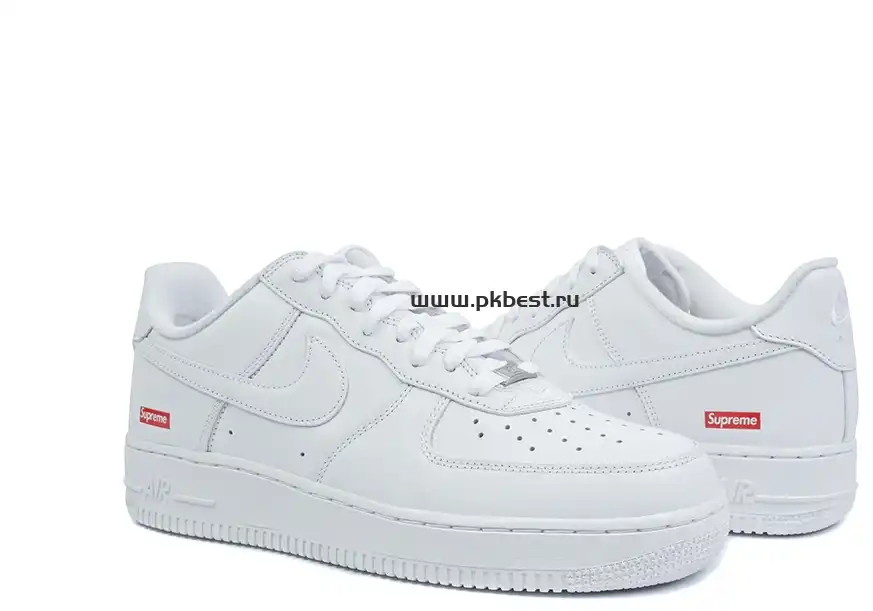 PK God Nike Air Force 1 Low Supreme White RETAIL MATERIALS READY TO SHIP