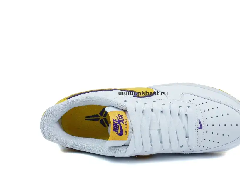 PK GOD Kobe Bryant x Nike Air Force 1 Low ‘Varsity Maize’ RETAIL MATERIALS READY TO SHIP