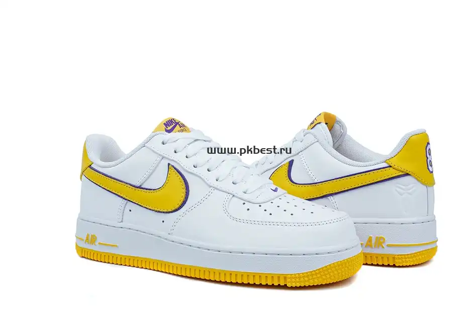 PK GOD Kobe Bryant x Nike Air Force 1 Low ‘Varsity Maize’ RETAIL MATERIALS READY TO SHIP