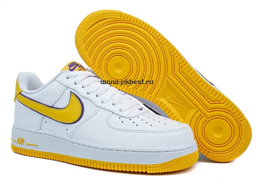 PK GOD Kobe Bryant x Nike Air Force 1 Low ‘Varsity Maize’ RETAIL MATERIALS READY TO SHIP