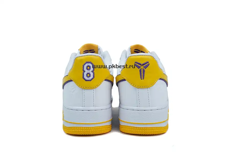 PK GOD Kobe Bryant x Nike Air Force 1 Low ‘Varsity Maize’ RETAIL MATERIALS READY TO SHIP