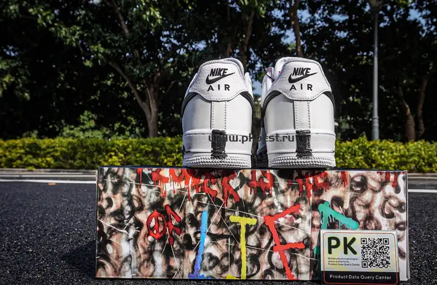 PK GOD PEACEMINUSONE x Nk Air Force 1 “Para-Noise 2.0 RETAIL MATERIALS READY TO SHIP