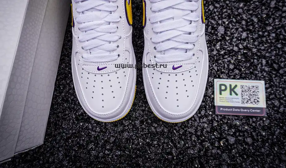 PK GOD Kobe Bryant x Nike Air Force 1 Low ‘Varsity Maize’ RETAIL MATERIALS READY TO SHIP