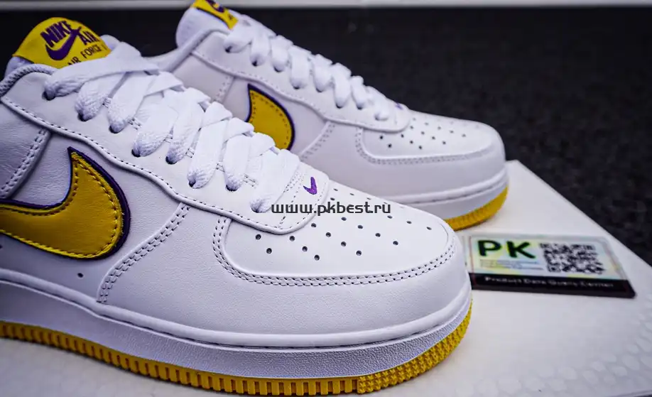 PK GOD Kobe Bryant x Nike Air Force 1 Low ‘Varsity Maize’ RETAIL MATERIALS READY TO SHIP