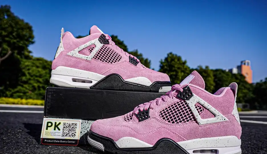 PK GOD Jordan Air Jordan 4 “Orchid” RETAIL MATERIALS READY TO SHIP