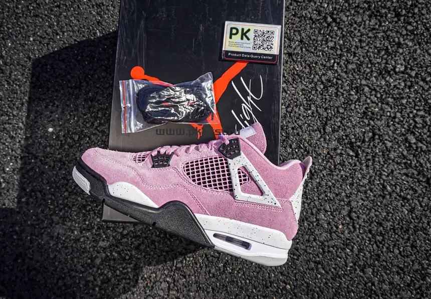 PK GOD Jordan Air Jordan 4 “Orchid” RETAIL MATERIALS READY TO SHIP