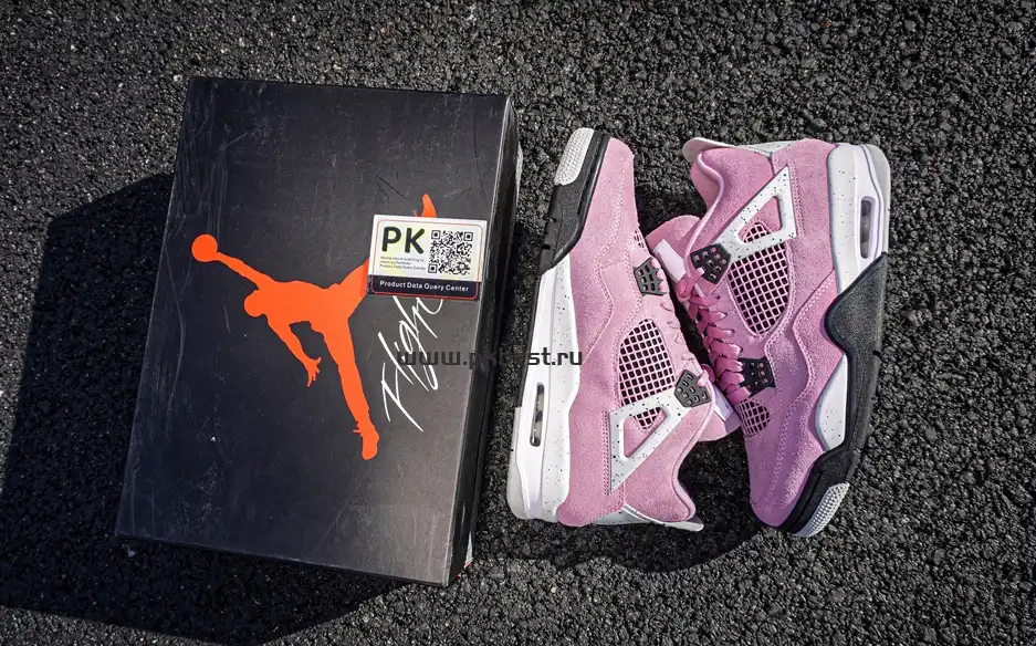 PK GOD Jordan Air Jordan 4 “Orchid” RETAIL MATERIALS READY TO SHIP