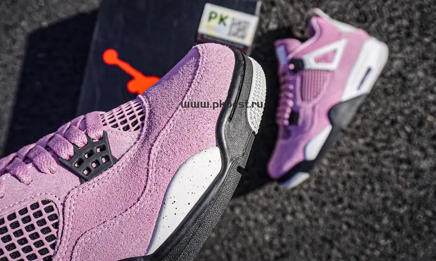 PK GOD Jordan Air Jordan 4 “Orchid” RETAIL MATERIALS READY TO SHIP