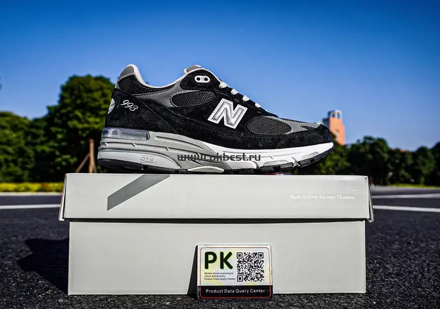 PK GOD New Balance NB 993 black RETAIL MATERIALS READY TO SHIP