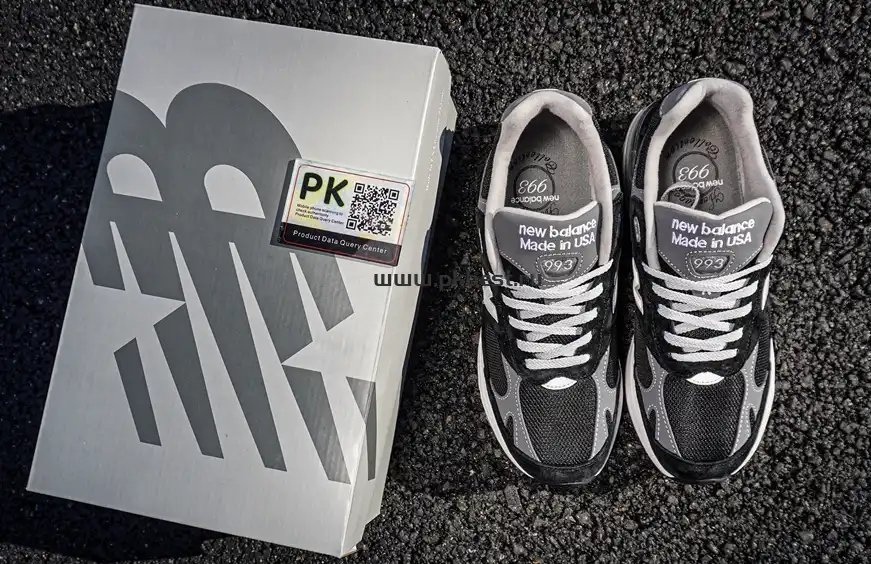 PK GOD New Balance NB 993 black RETAIL MATERIALS READY TO SHIP