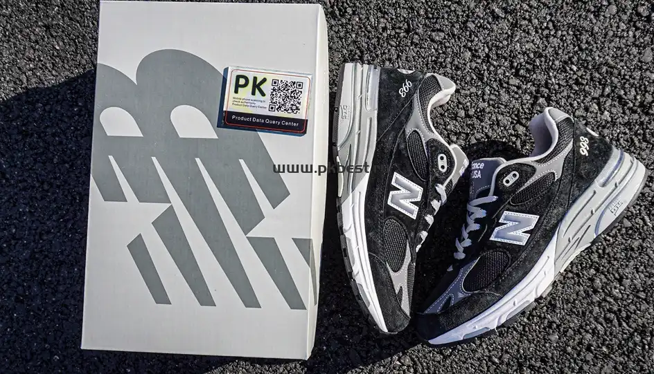 PK GOD New Balance NB 993 black RETAIL MATERIALS READY TO SHIP