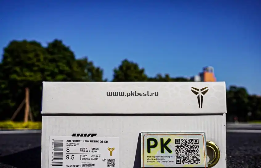 PK GOD Nike Air Force 1 Low “Kobe Bryant” RETAIL MATERIALS READY TO SHIP