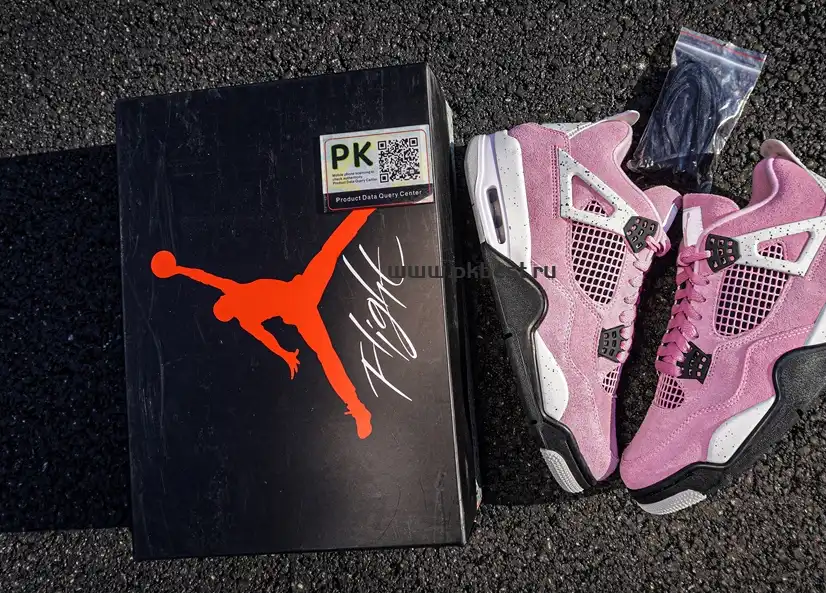 PK GOD Jordan Air Jordan 4 “Orchid” RETAIL MATERIALS READY TO SHIP