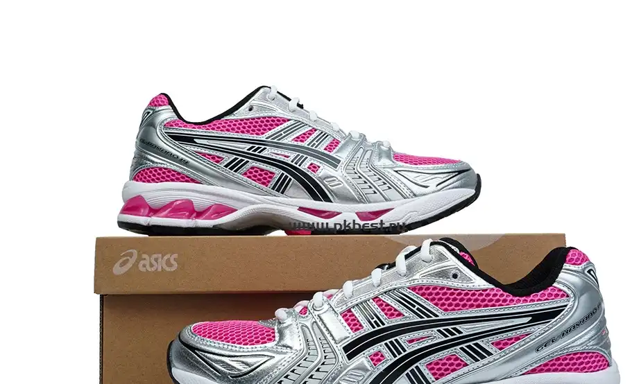 PK GOD Asics Gel-Kayano 14 Silver black RETAIL MATERIALS READY TO SHIP