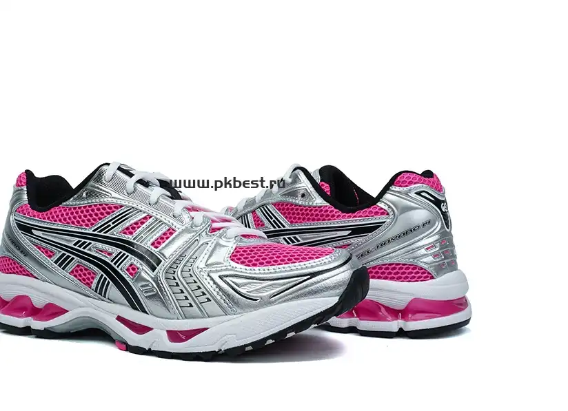 PK GOD Asics Gel-Kayano 14 Silver black RETAIL MATERIALS READY TO SHIP