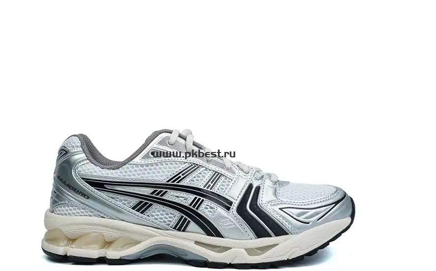 PK GOD ASICS JJJJound x Gel Kayano 14 ‘Silver Black’ RETAIL MATERIALS READY TO SHIP