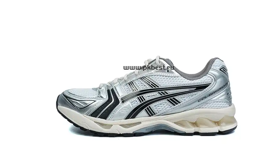 PK GOD ASICS JJJJound x Gel Kayano 14 ‘Silver Black’ RETAIL MATERIALS READY TO SHIP