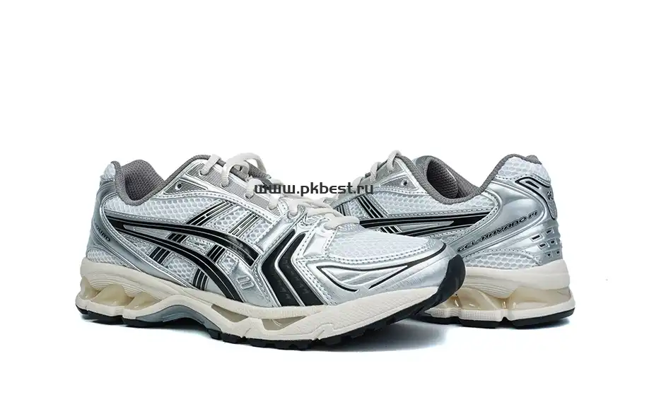 PK GOD ASICS JJJJound x Gel Kayano 14 ‘Silver Black’ RETAIL MATERIALS READY TO SHIP